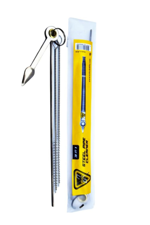 3-in-1 X Torbo Medwakh Steel Pipe Cleaner