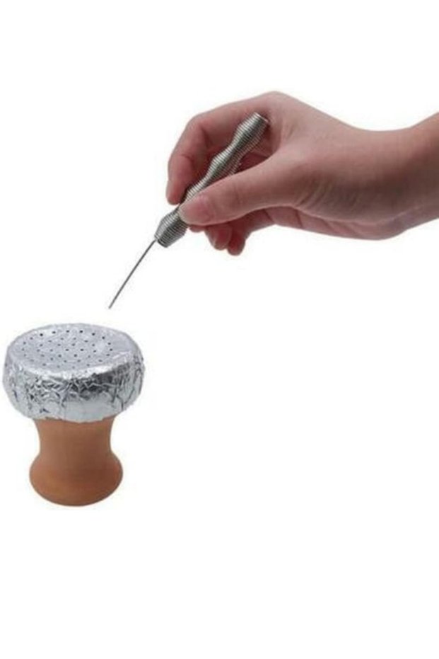 X TORBO Shisha Hookah Aluminum Foil Hole Puncher Needle Hookah Accessories