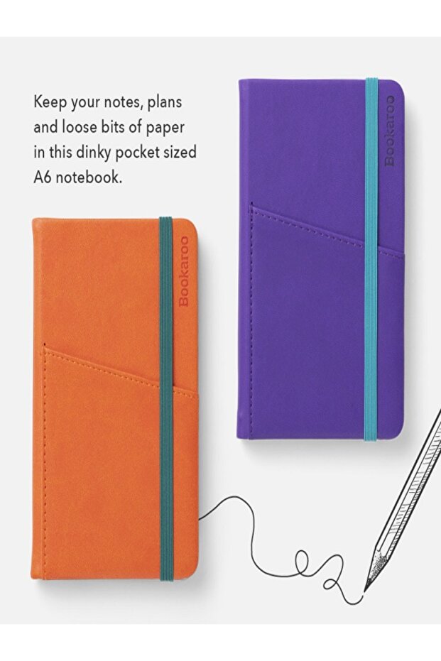 Bookaroo Notebook (A6) Cep Defteri-Navy - 7