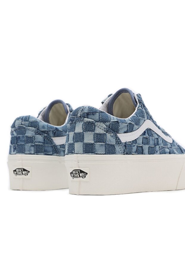 Ua Old Skool Stackform Blue Sneaker - 3