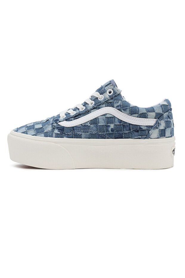 Ua Old Skool Stackform Blue Sneaker - 4