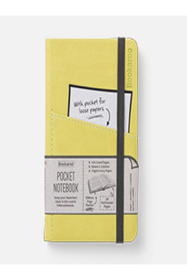 Bookaroo Notebook (A6) Cep Defteri-Lime - 1
