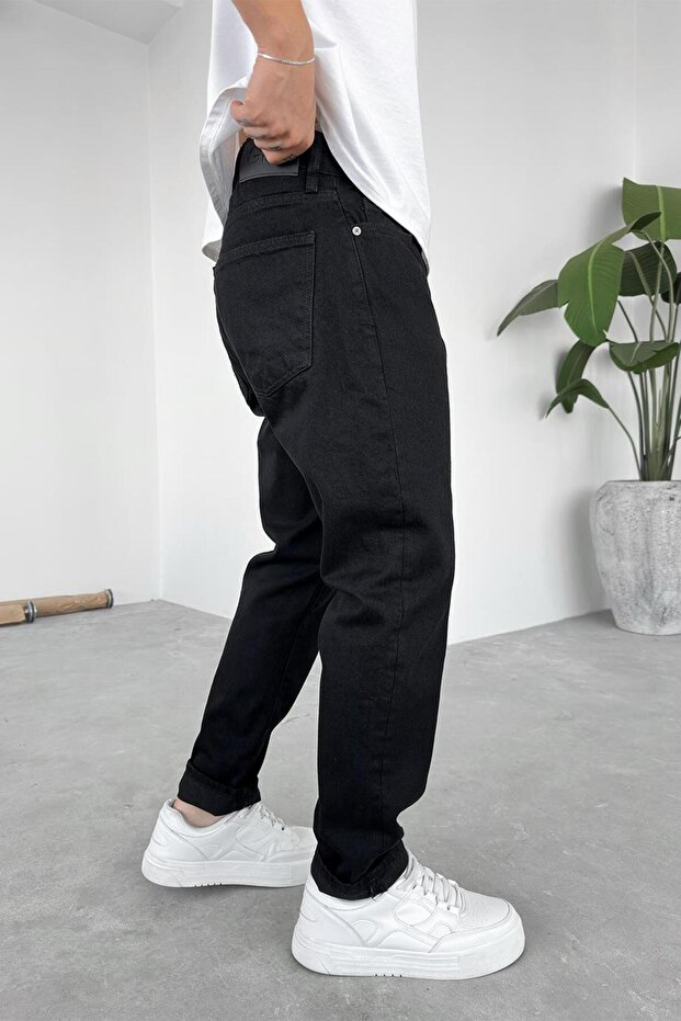 بنطال أسود أساسي بريميوم عادي - 2