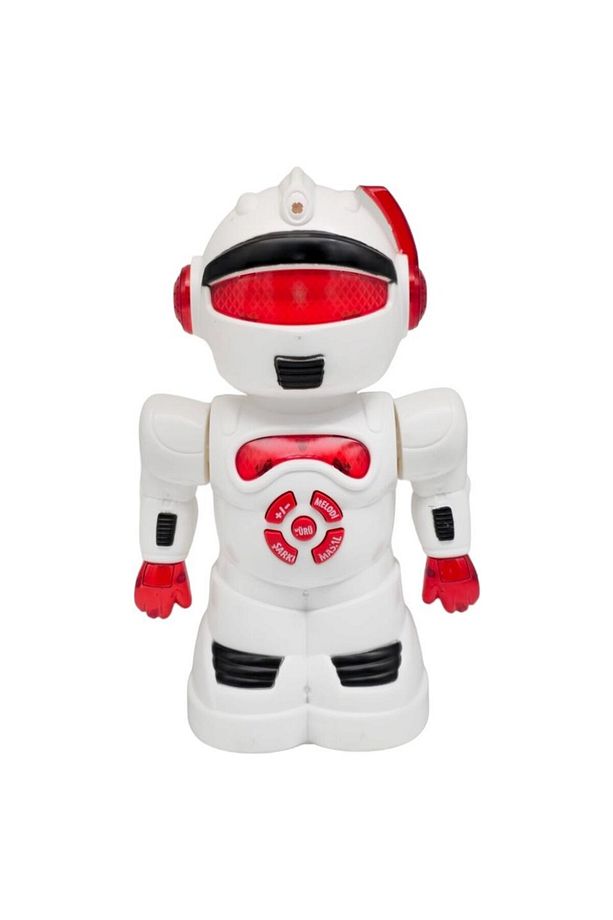 Robot Çarp Dön Sesli Işıklı 15 fonksiyonlu Robot 25 Cm - 1