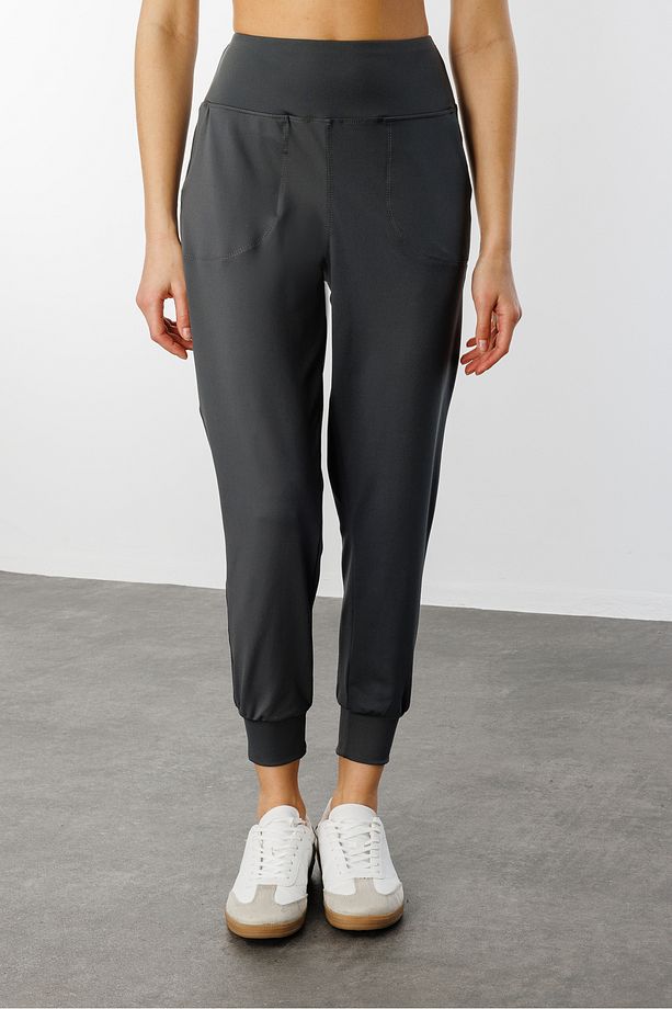 Kadın Yüksek Bel Jogger Eşofman Altı Joggers NEW-JOGER - 4