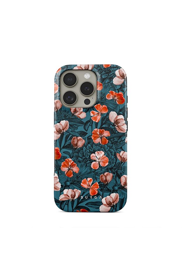Phone Case Compatible with iPhone 16 PRO Hybrid 2-Layer Hard Shell Silicone Protective Case