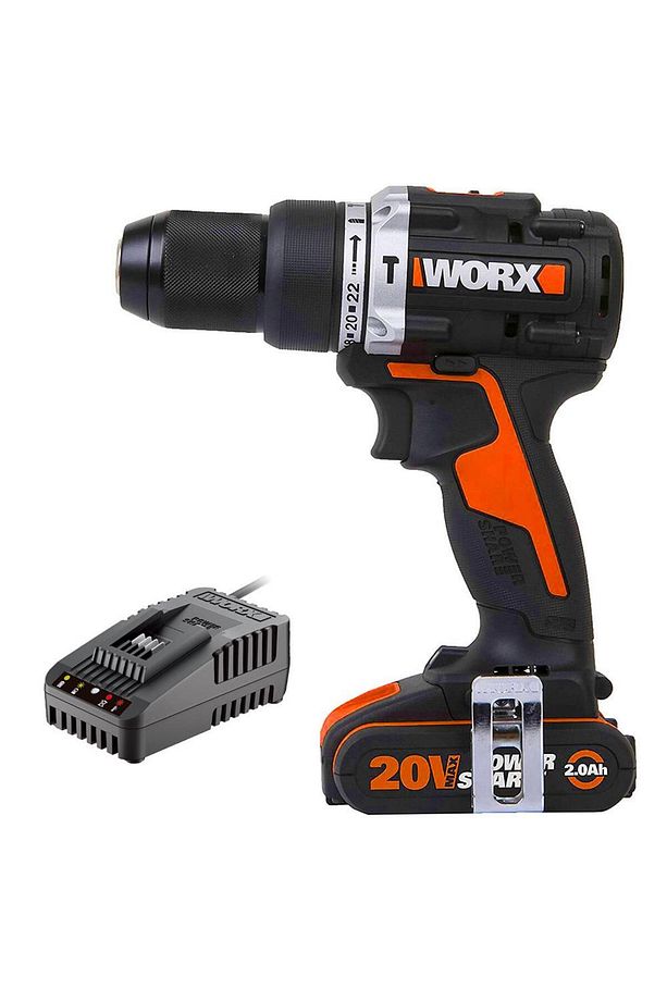 Wx352.9c 20volt/2.0ah Li-ion Kömürsüz Profesyonel Şarjlı Darbeli Matkap - 2