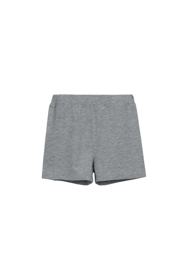 Gri Basic Kız Çocuk Dans Şort - 3