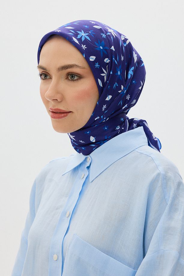 Moon Koleksiyonu Pamuk Soft Eşarp - 2