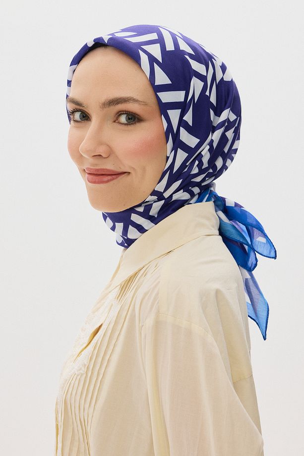 Moon Koleksiyonu Pamuk Soft Eşarp - 4