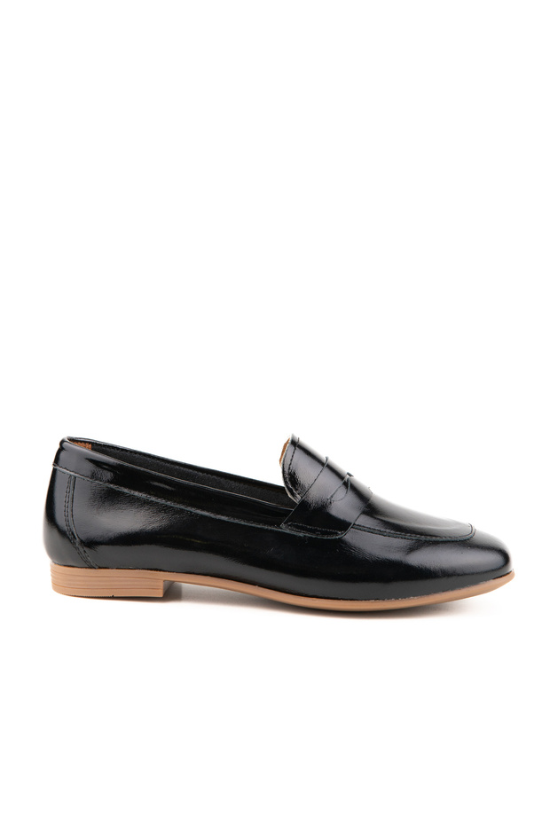 Genuine Leather Daily Orthopedic Loafer Shoes with Removable Insoles