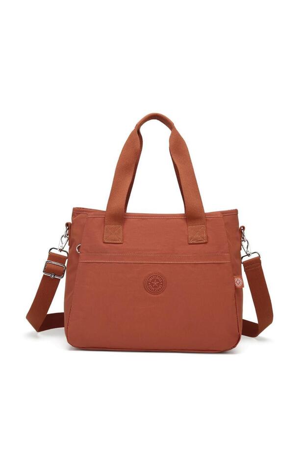 Women's Bag with Shoulder Strap Crinkle Fabric 3110