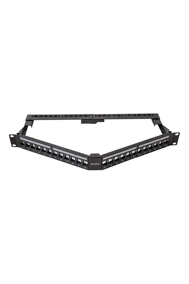 S-Link Sl-P625 24-up Easy Use, Utp Blank V-Shape Patch Panel
