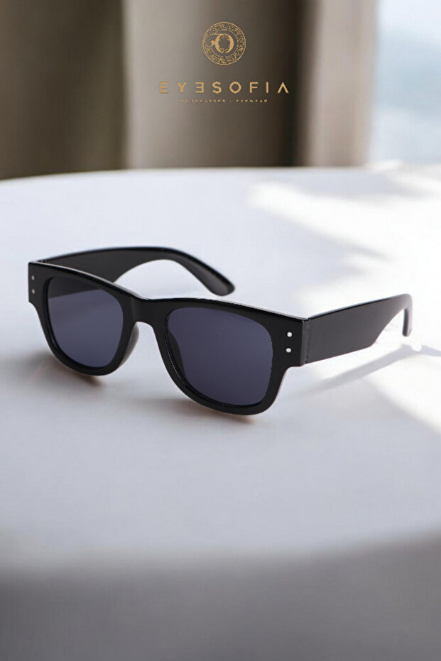 Marco Unisex Black New Season Popular Sunglasses