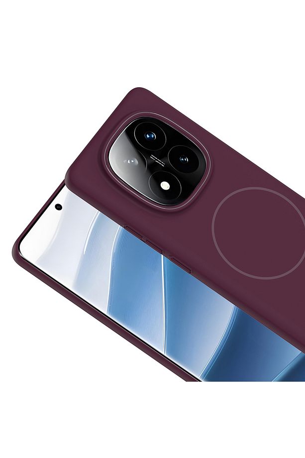 Xiaomi Redmi Note 14 Pro 4G Kılıf Mat Magsafe Şarj Özellikli Hassas Butonlu Yumuşak Lansman Kapak - 2