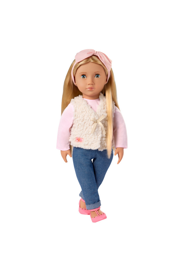 Doll With Glam Fur Vest Emmie BD31705Z