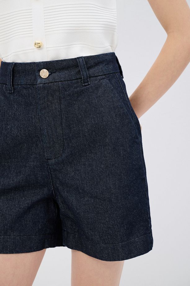 Cepli Denim Şort - 4