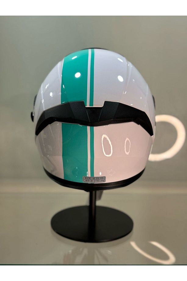 Jk-526 Güneş Gözlüklü Yarım Kask Lightgreen - 5