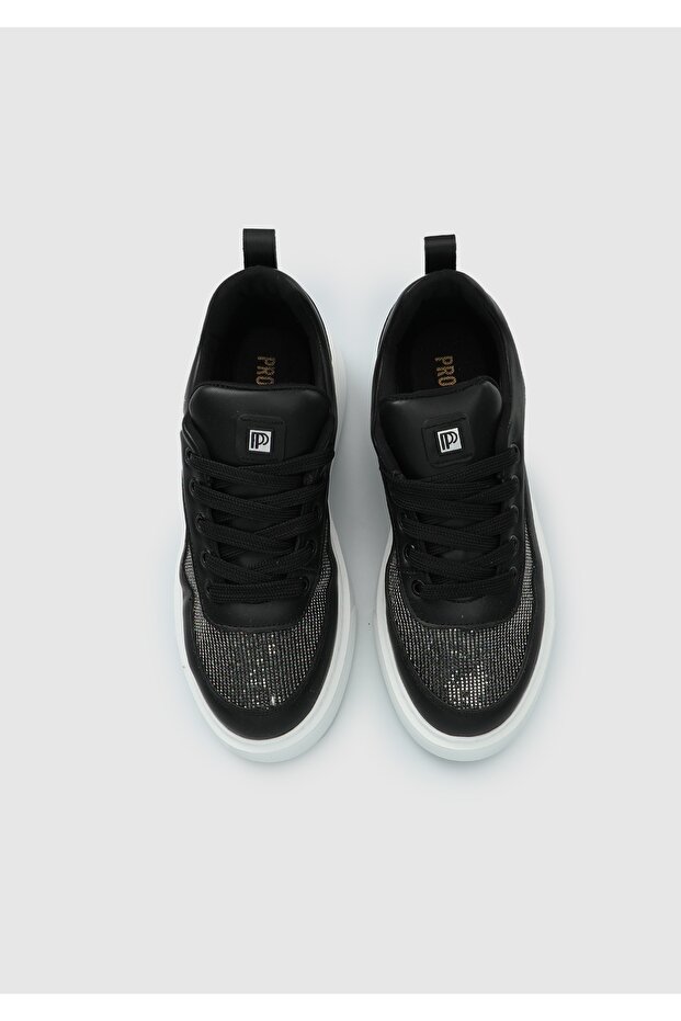 Siyah Kadın Sneaker - 5