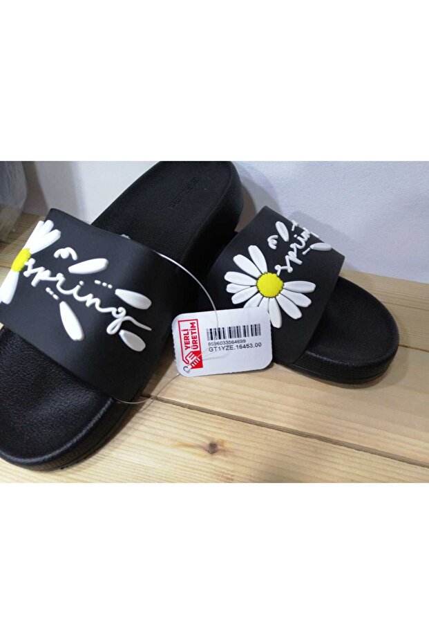 New Season Daisy Embossed Comfortable Sole Summer Women's Slippers