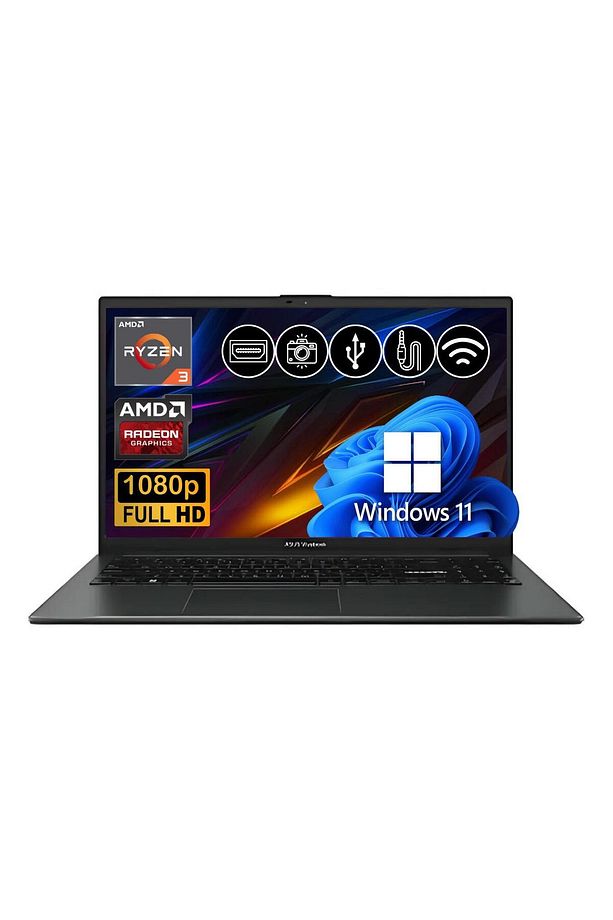 VivoBook Go 15 R3-7320U 8GB 1TB M.2 SSD E1504FA-NJ097 ATL8 15.6" W11Pro Taşınabilir Bilgisayar - 1