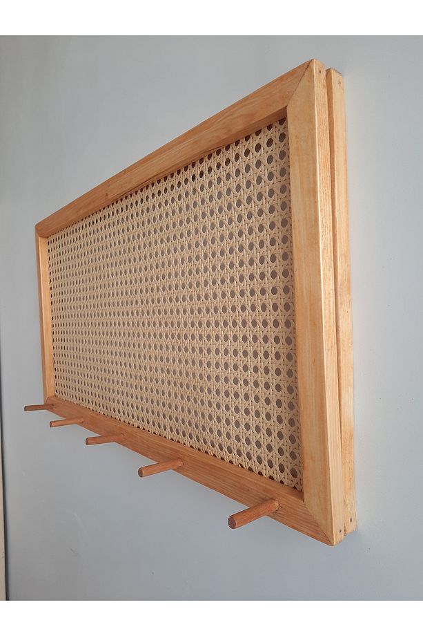 Ahşap Sigorta Gizleme Kutusu Hazeranlı Sigorta Kapağı Sigorta saklama kabı 60*30cm - 4