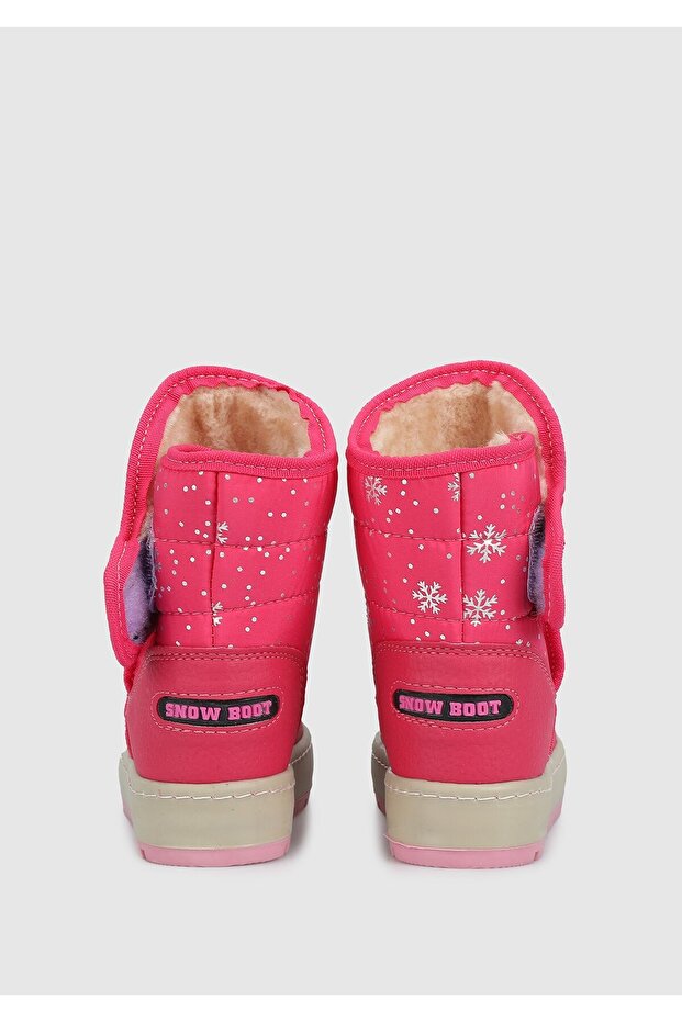 Fuşya Kız Çocuk Kar Botu - 4