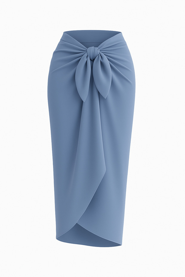 Medina Silk Pareo - See through Beach Dress - Soft Flowy Fabric