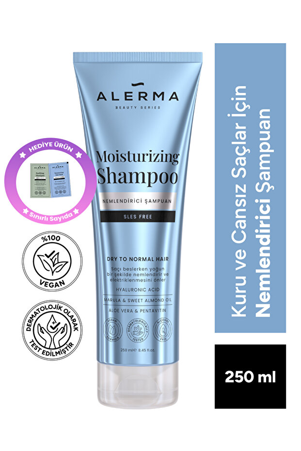 Moisturizing Sulfate-Free Shampoo for Dry and Lifeless Hair 250 ml