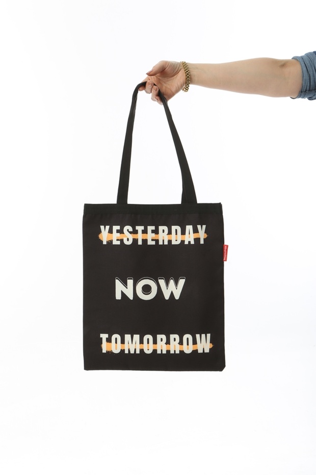 Now Baskılı Bez Çanta - 2