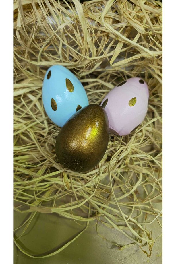 Paskalya Yumurtası,3'lü Renkli Paskalya Yumurtası, Easter Egg - 1