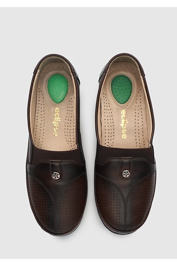 Kahve Kadın Ayakkabı - 5