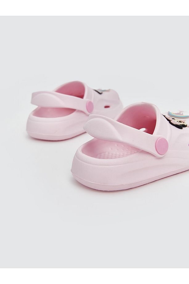 LCW STEPS Minnie Mouse Baskılı Kız Bebek Plaj Sandaleti - 4