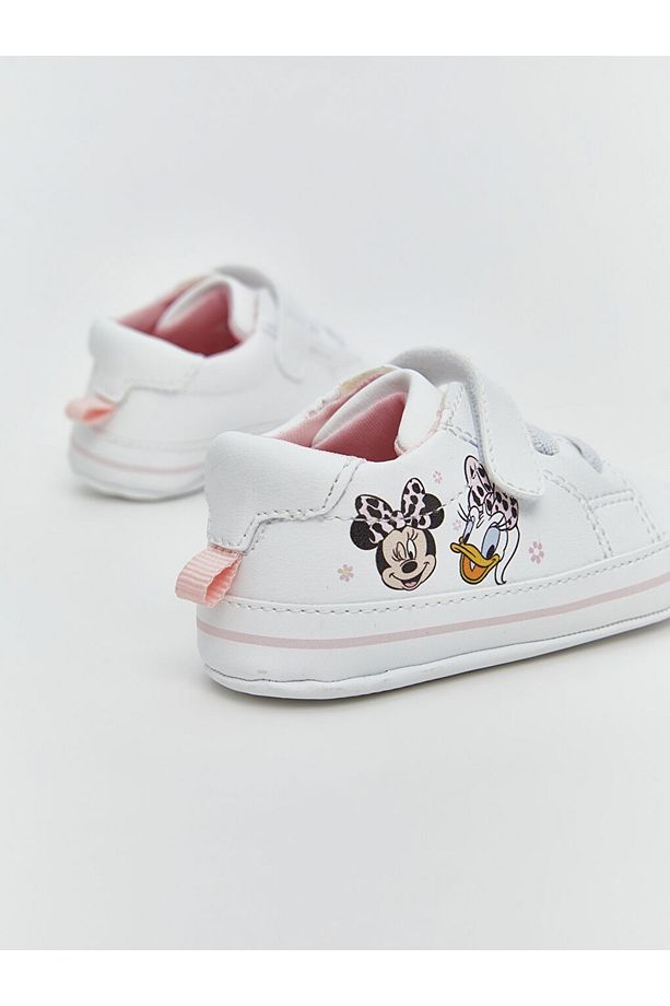 LCW STEPS Minnie Mouse Baskılı Kız Bebek Yürüme Öncesi Spor Ayakkabı - 4