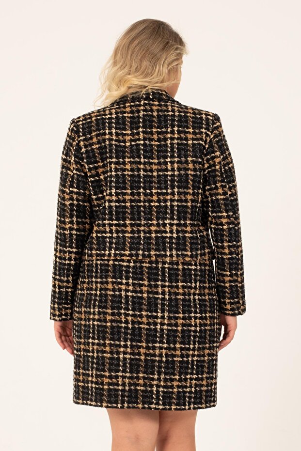 سترة تويد مبطنة - 6