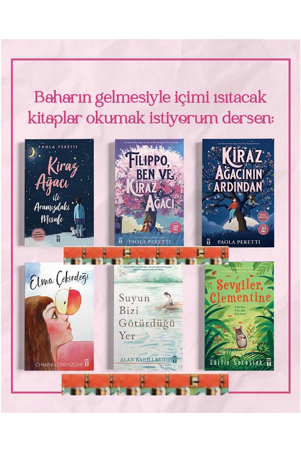 6.7.8 SINIF-Kiraz Ağacının Ardından serisi,Elma Çekirdeği,Suyun Bizi Götürdüğü Yer (6KİTAP) - 3