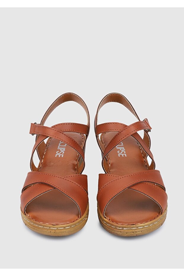 Taba Kadın Topuklu Sandalet - 3