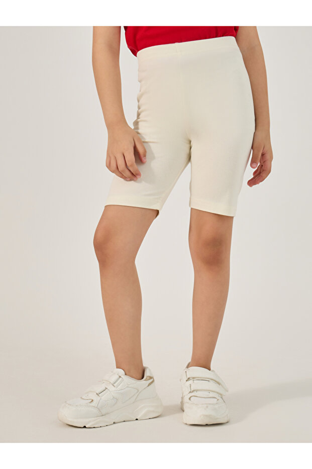 شورت ركوب الدراجات القطني الصلب - 1