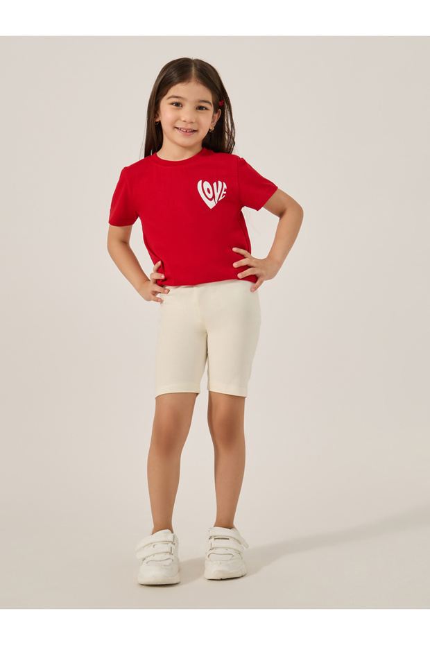 شورت ركوب الدراجات القطني الصلب - 2