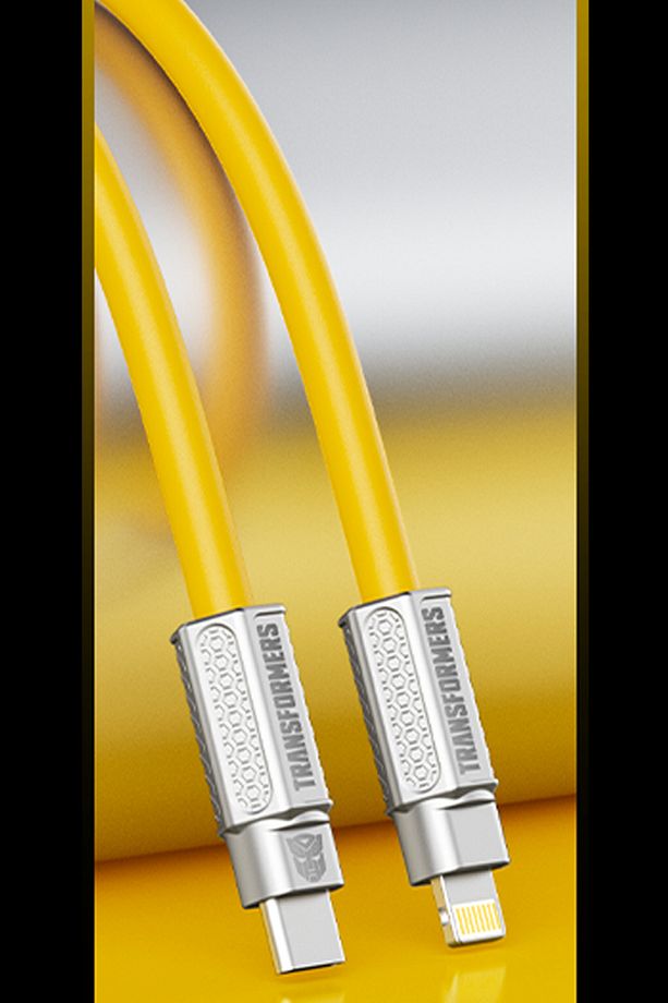 TF-A07 Hızlı Şarj Data Kablosu Type-C / Lightning - 4