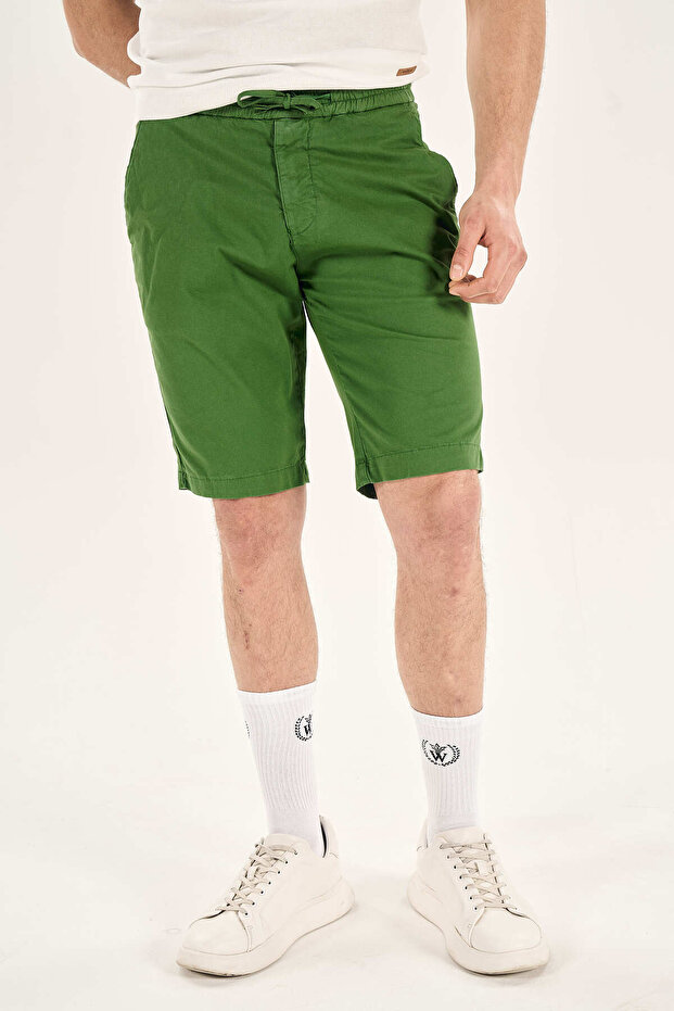 %100 PAMUK ERKEK KANVAS ŞORT - 3