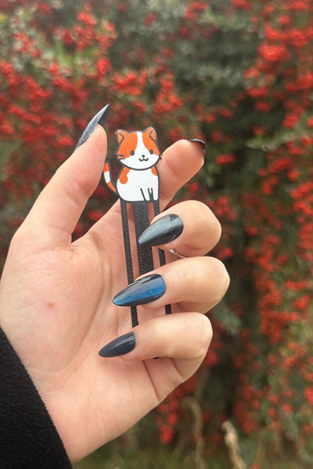 İsme Özel – Kedili Kitap Ayracı - 1