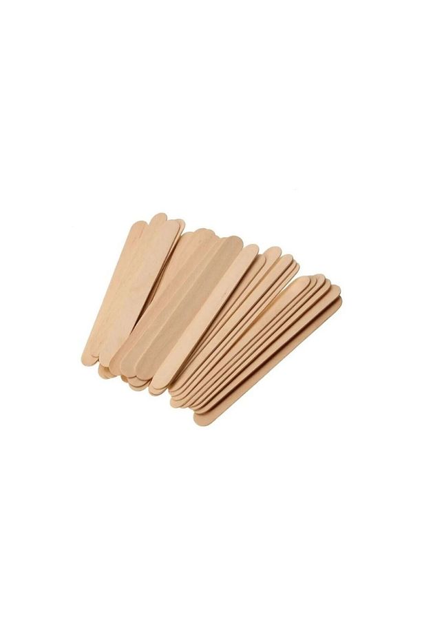 Abeslang 4 Kutu 100'lü Tahta Dil Basacağı Ağda Spatulası Ahşap Çubuk - 4