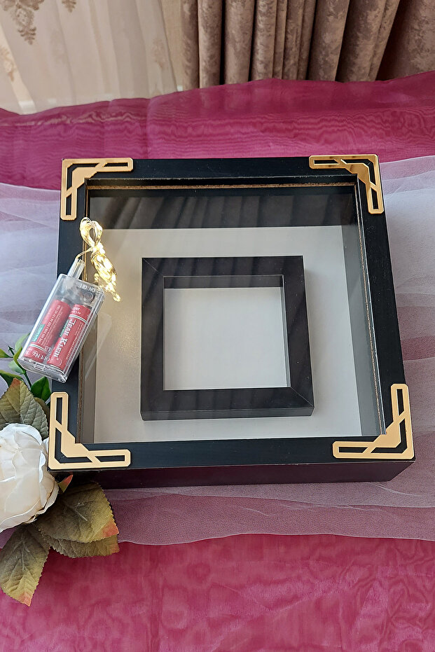 25X25 Led Photo Section Frame for Your Rose Designs
