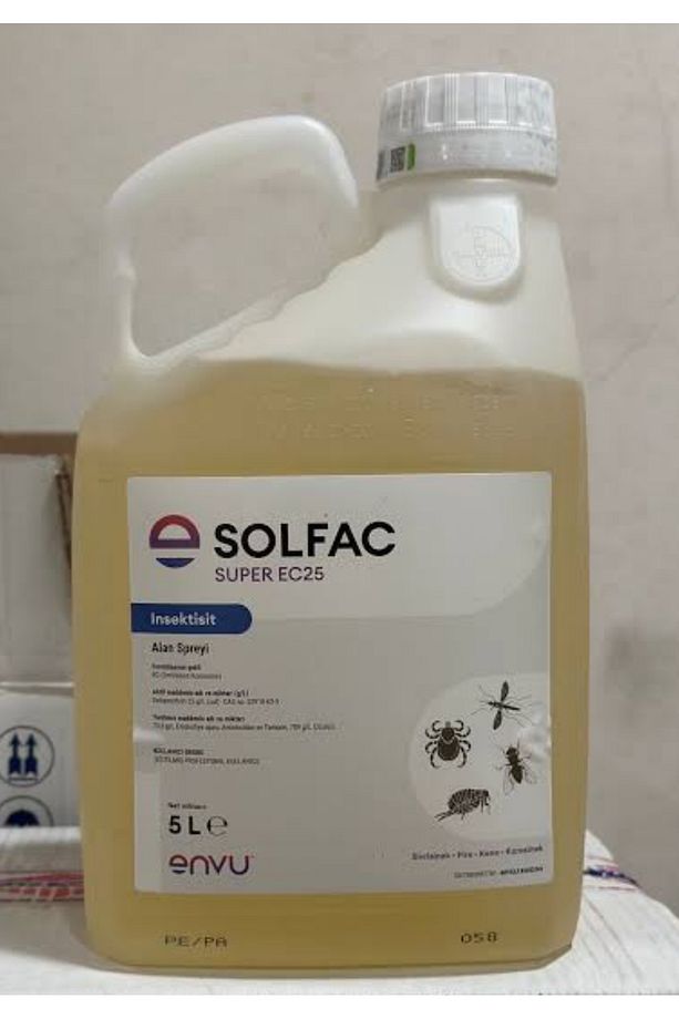 Envu Solfac Super Ec 5lt Haşere Pire Tahtakurusu Ilacı Sinek Kara Sivri Sinek - 1