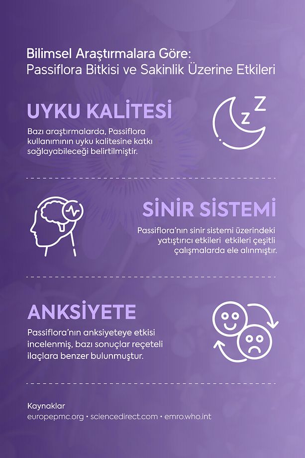 Passiflora Complex 60 Kapsül Bitkisel Takviye - 5