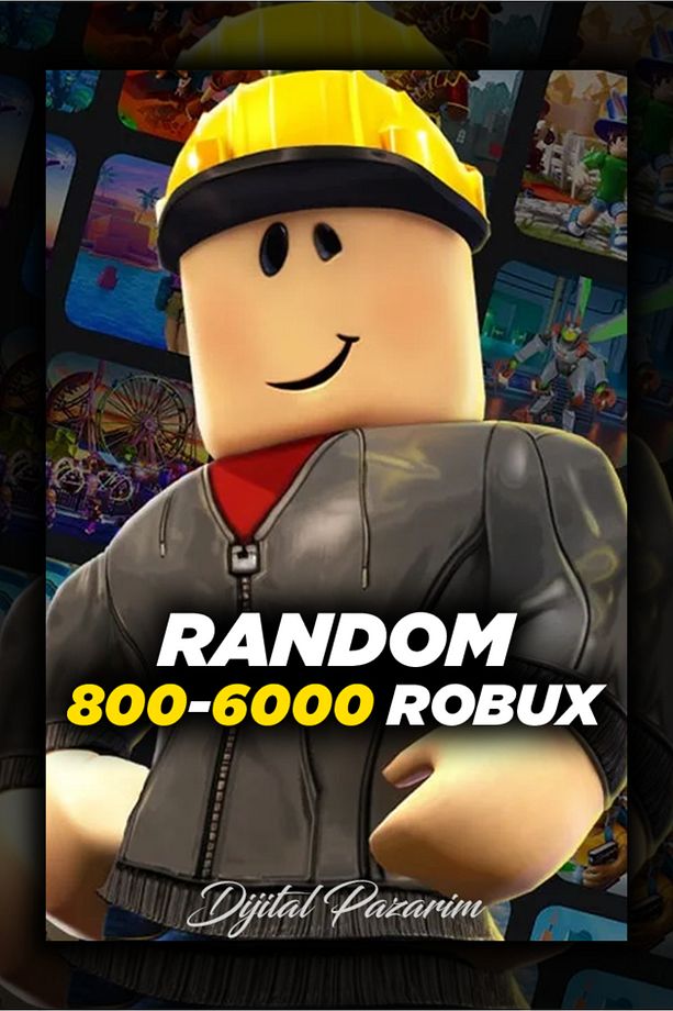 800-6000 Robux Arası Random Robux - 1
