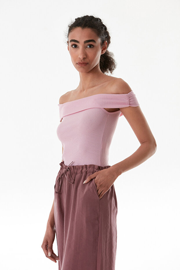 Basic Madonna Yaka Modal Bluz - 2