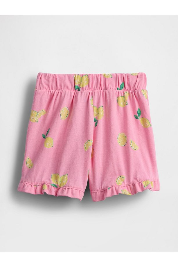 Kız Bebek Pembe Mix & Match Ruffle Şort - 2