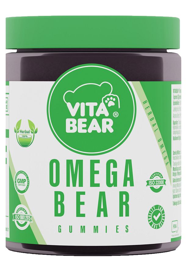 Bitkisel Omega 3-6-9 Desteği Omega Bear - 1